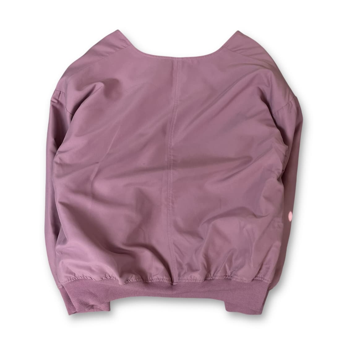 JPN 연핑크 브이넥 집업 자켓 F 상품이미지2