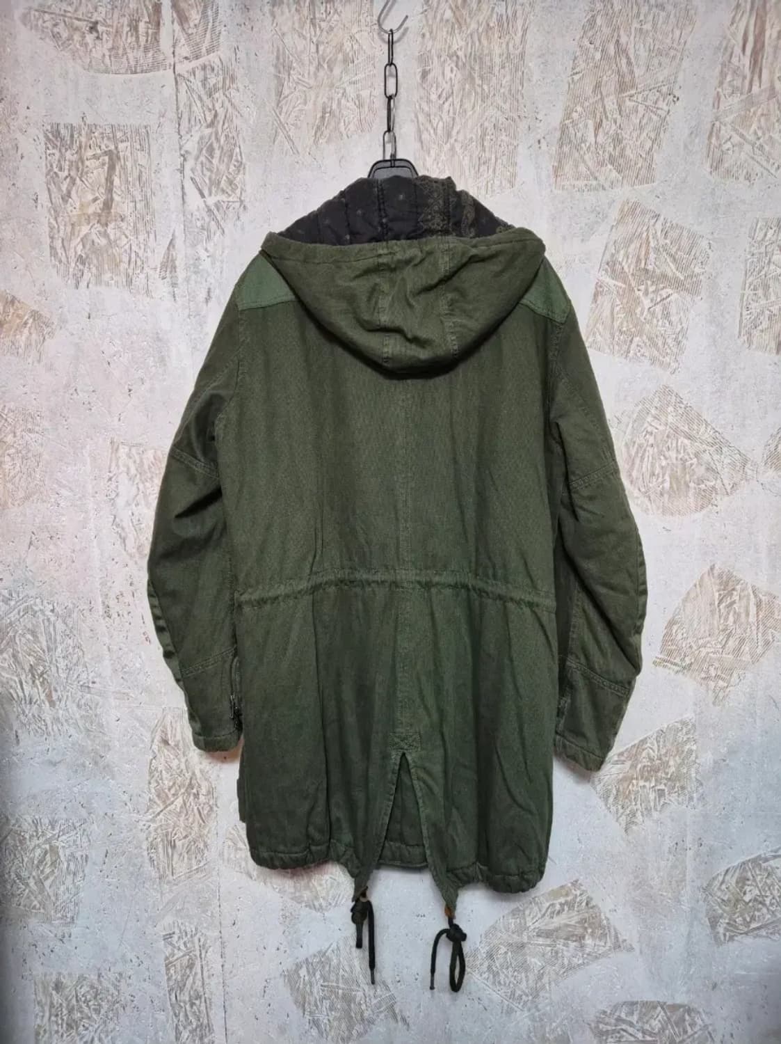 디젤 피쉬테일 야상 파카 상품이미지2