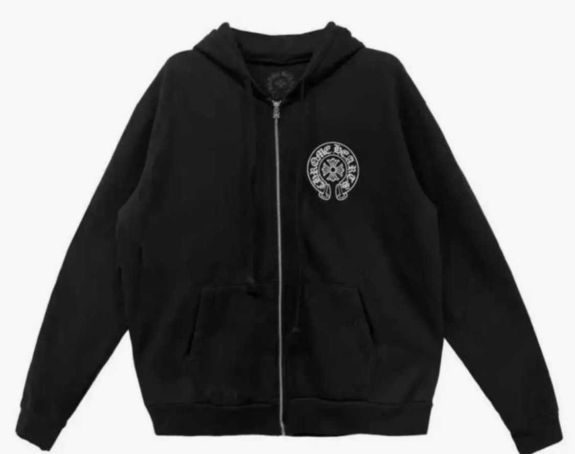 크롬하츠 오사카 후드집업 블랙 새상품 상품이미지1