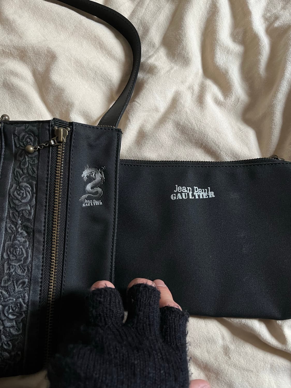 (급처) 03aw jean paul gaultier multi zip 백 상품이미지3