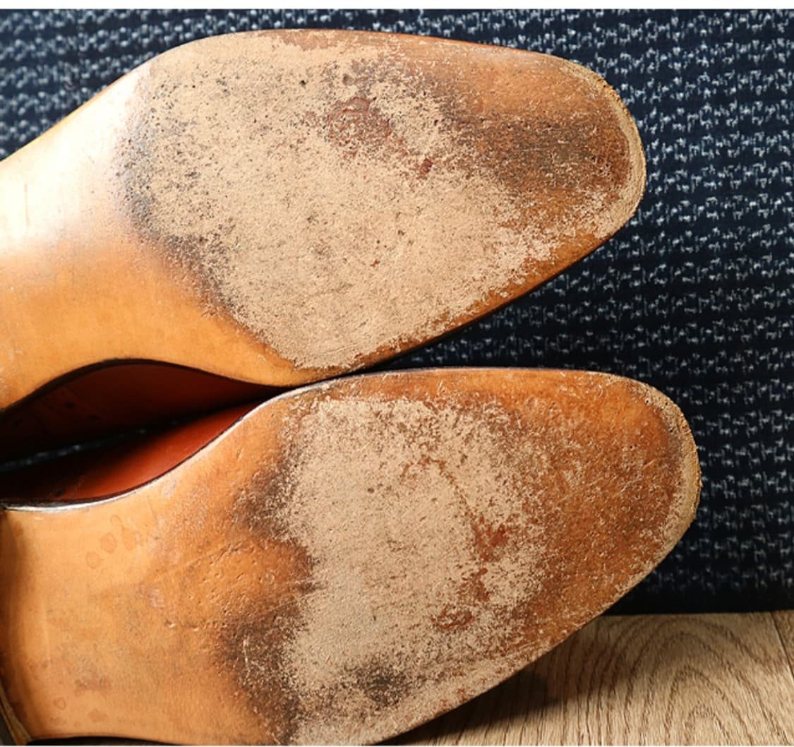 영국 메이드 grenson  그렌슨 가죽 윙팁  250F 상품이미지9