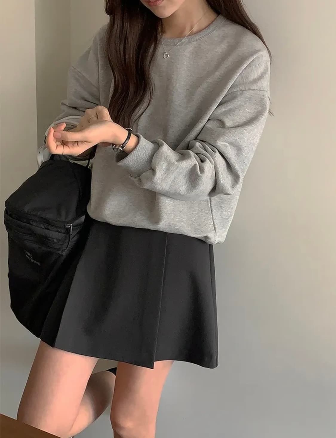 핀턱미니스커트m 상품이미지4