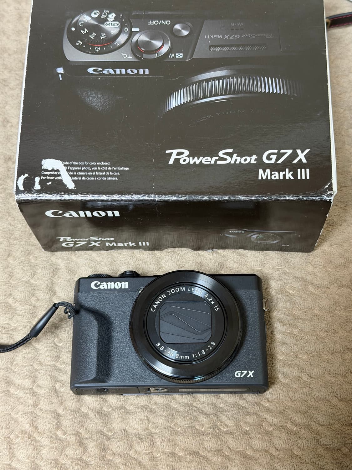 캐논 G7X mark3 풀박스(새상품급) 상품이미지2