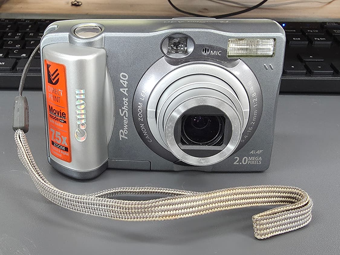 캐논 파워샷 A40 빈티지 디지털카메라(1) 상품이미지1