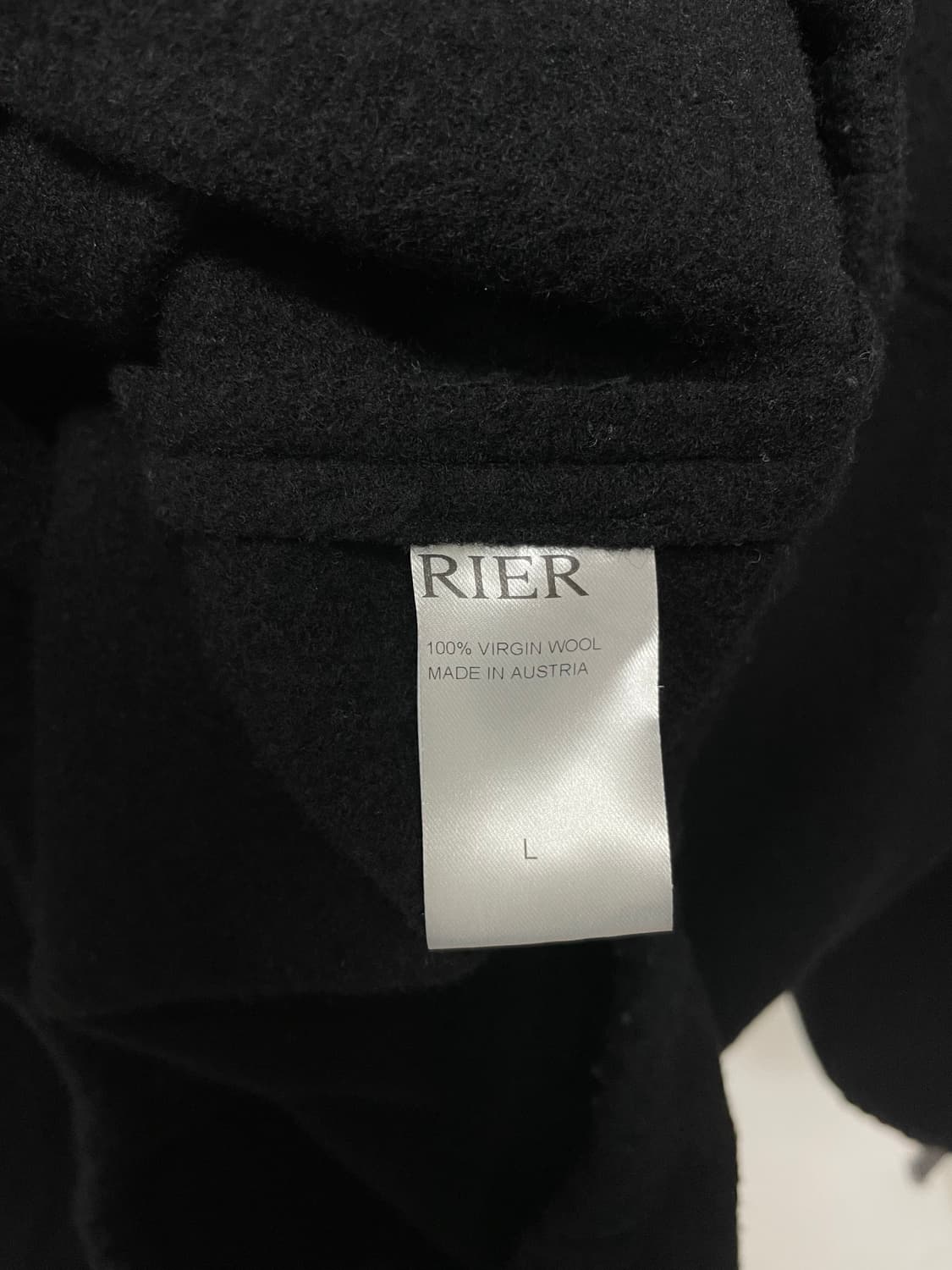 [L] 리에르 블랙 하프집업 플리스 상품이미지4