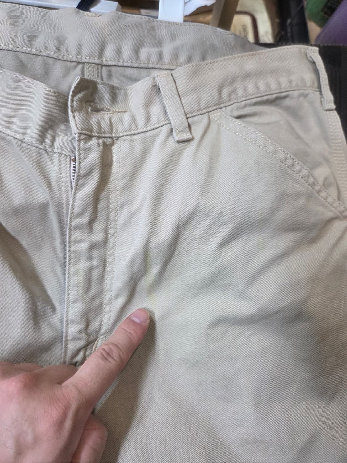 칼하트 빈티지 일본판 카펜터 면 팬츠 xl 대략 33 상품이미지9