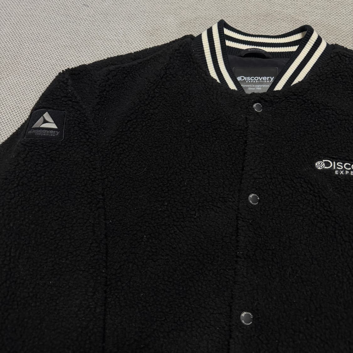 디스커버리 익스페디션 뽀글이 바시티 자켓 상품이미지2