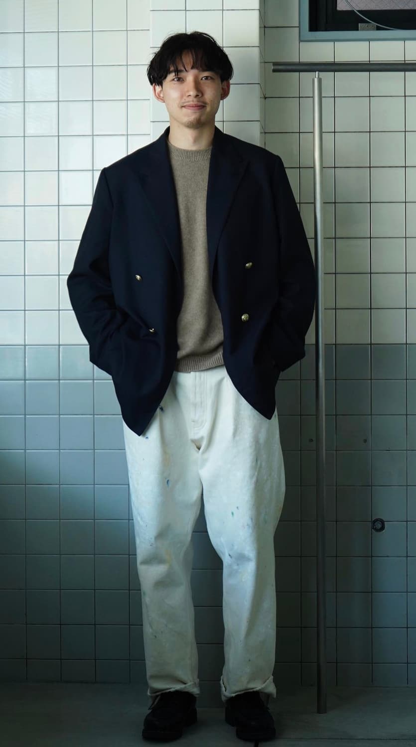 캡틴선샤인X카루소 더블브레스티드 가디건 자켓 상품이미지8