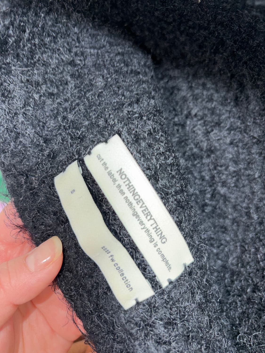 Nothing everything 모자 머플러 상품이미지3