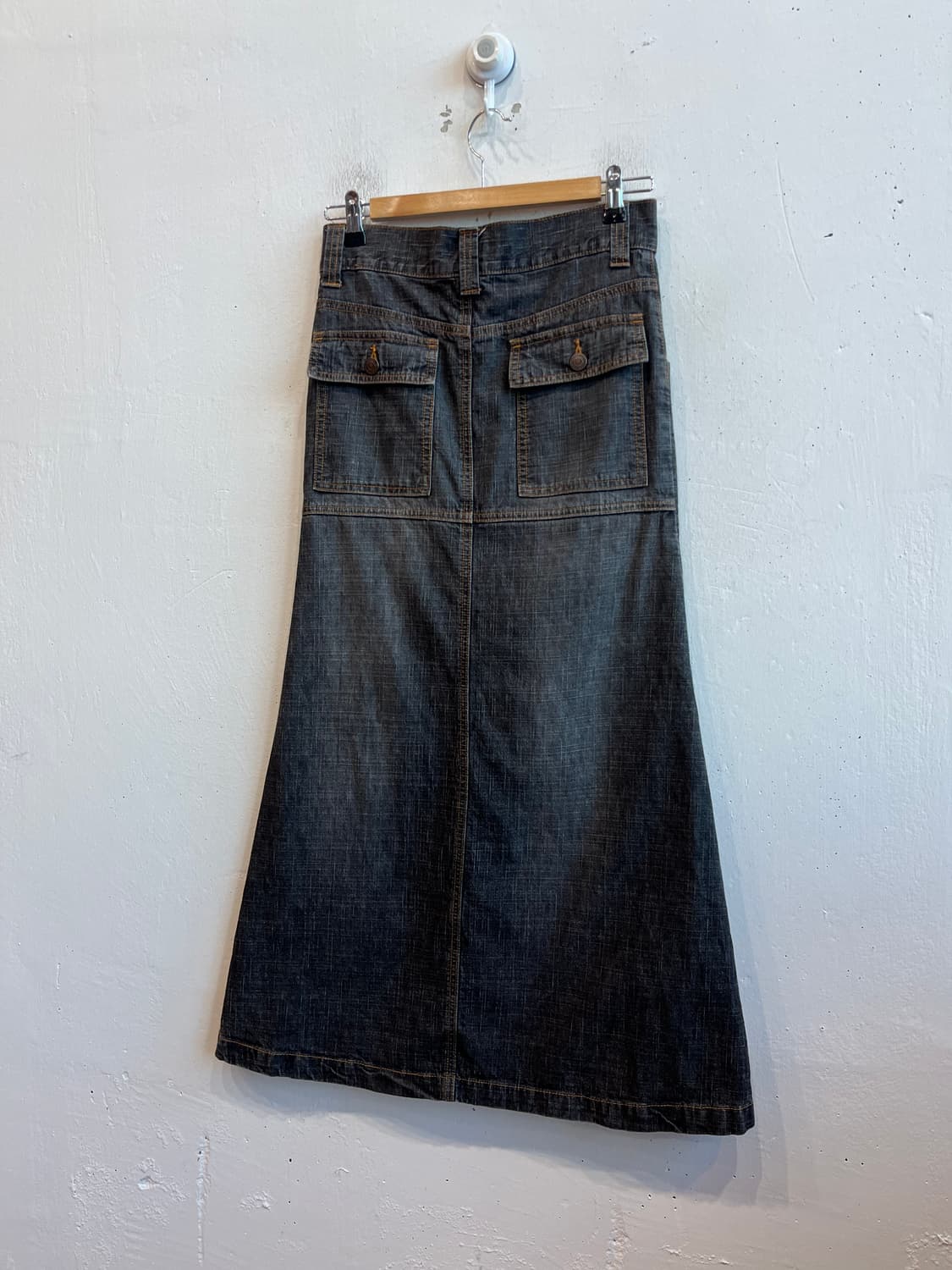 LA VIA DEL 포켓 데님 롱스커트 상품이미지2