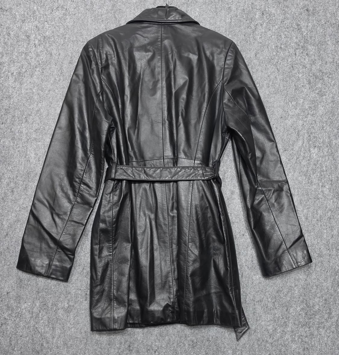 빈티지 벨트 양가죽 자켓 램스킨 코트 레더자켓 66 상품이미지2