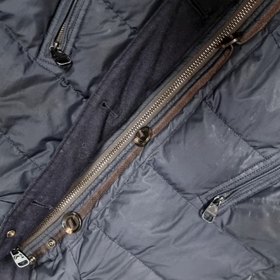 헨리코튼 네이비 후드 거위털 패딩 점퍼(100) 상품이미지6