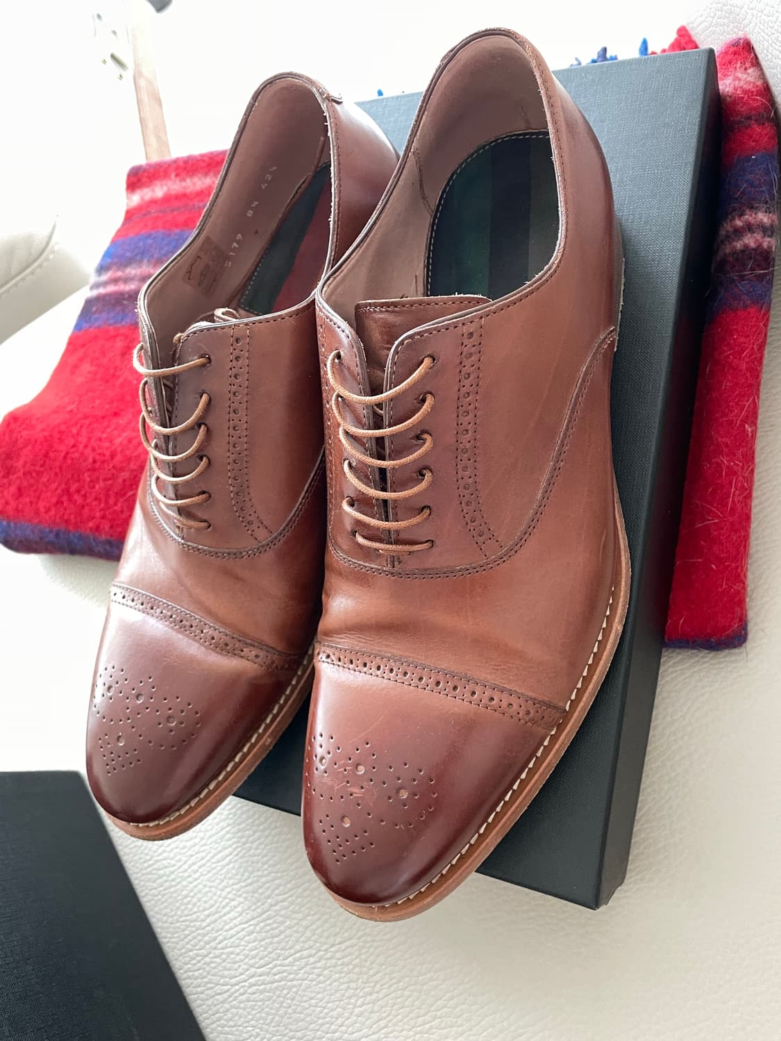 폴스미스 남성 캡토 구두 TAN 8.5 상품이미지3