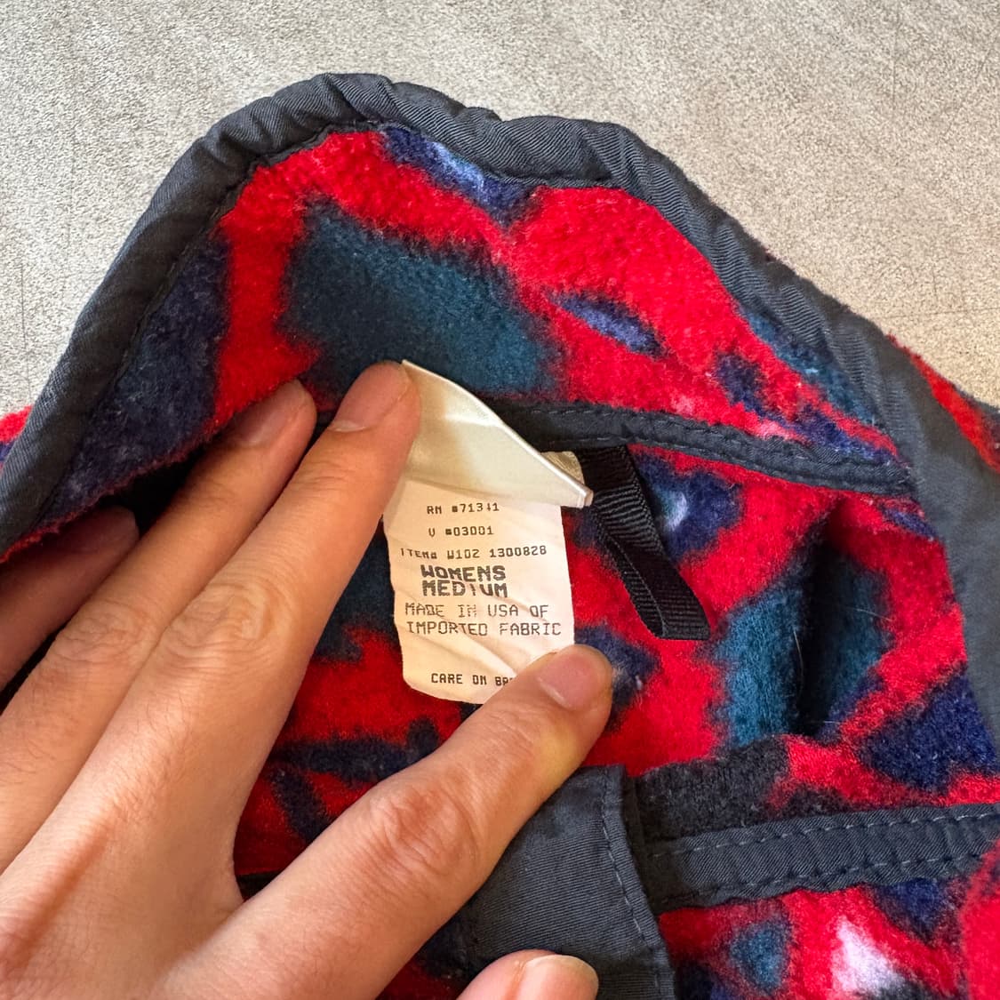 90년대 미국 생산 엘엘빈 아즈텍 플리스 신칠라  상품이미지6