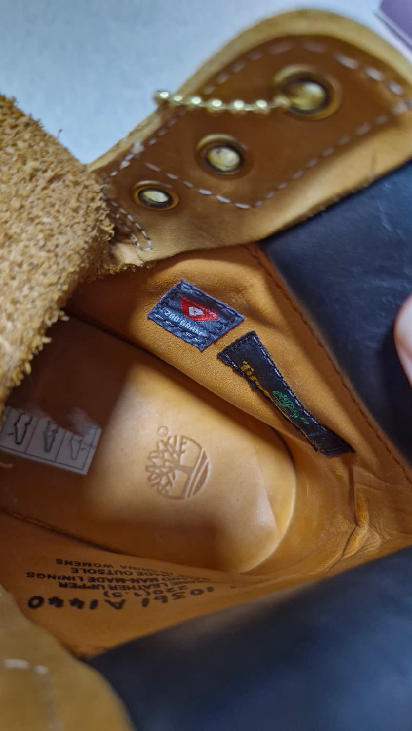 팀버랜드 옐로우 부츠  6인치 220 상품이미지4