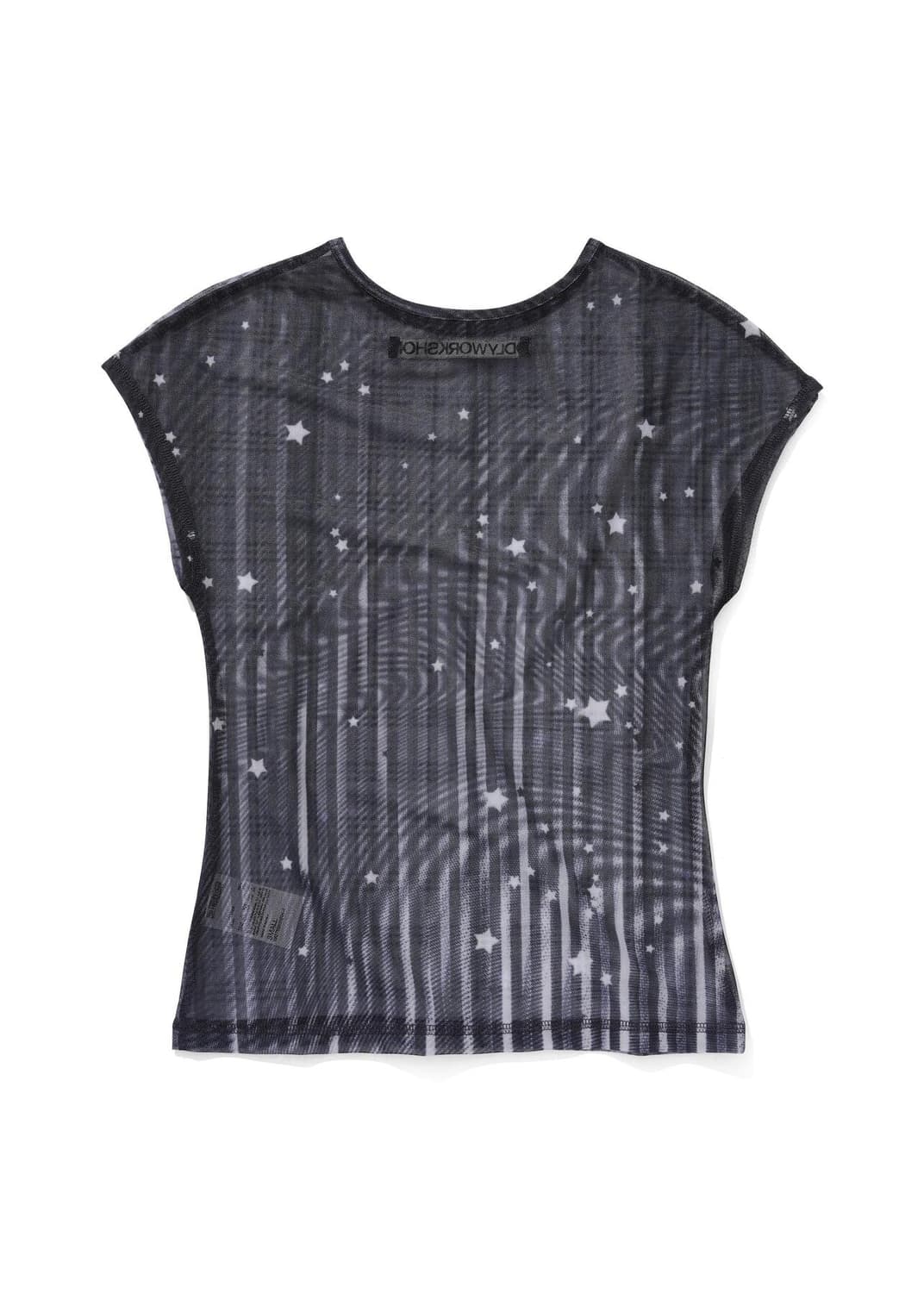 Silence Tartan Mesh Tee  상품이미지3