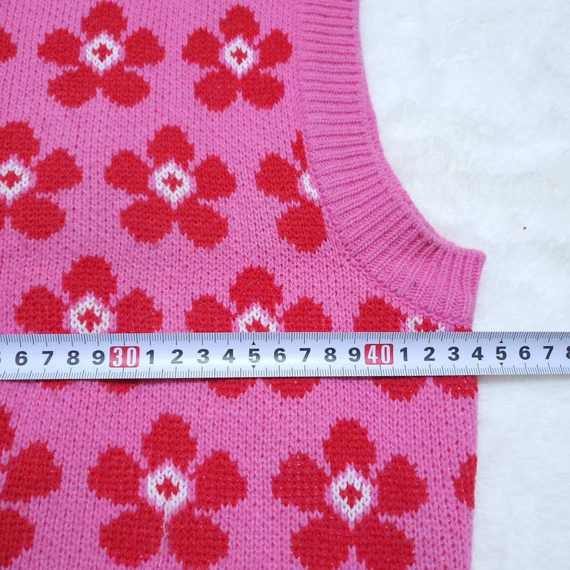 잇미샤 새제품 여성 니트조끼 55 0224 상품이미지7