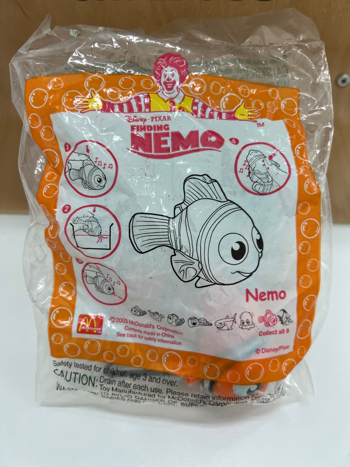 해피밀 빈티지 맥토이 미개봉 니모 니모를 찾아서 빈티지토이 상품이미지2