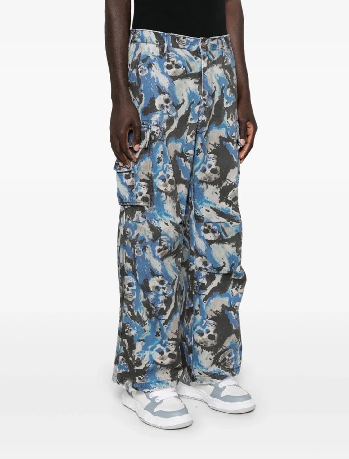 ERL 스컬프린트 카고팬츠 상품이미지5