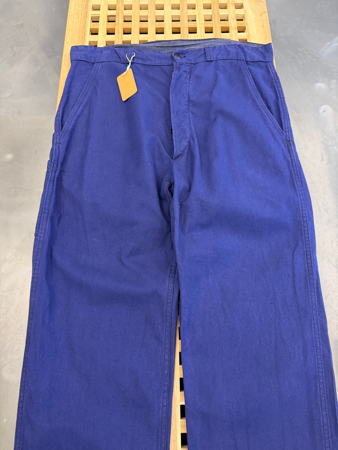 OLD MODEL PURPLE NAVY VINTAGE 프렌치워크팬츠 상품이미지3