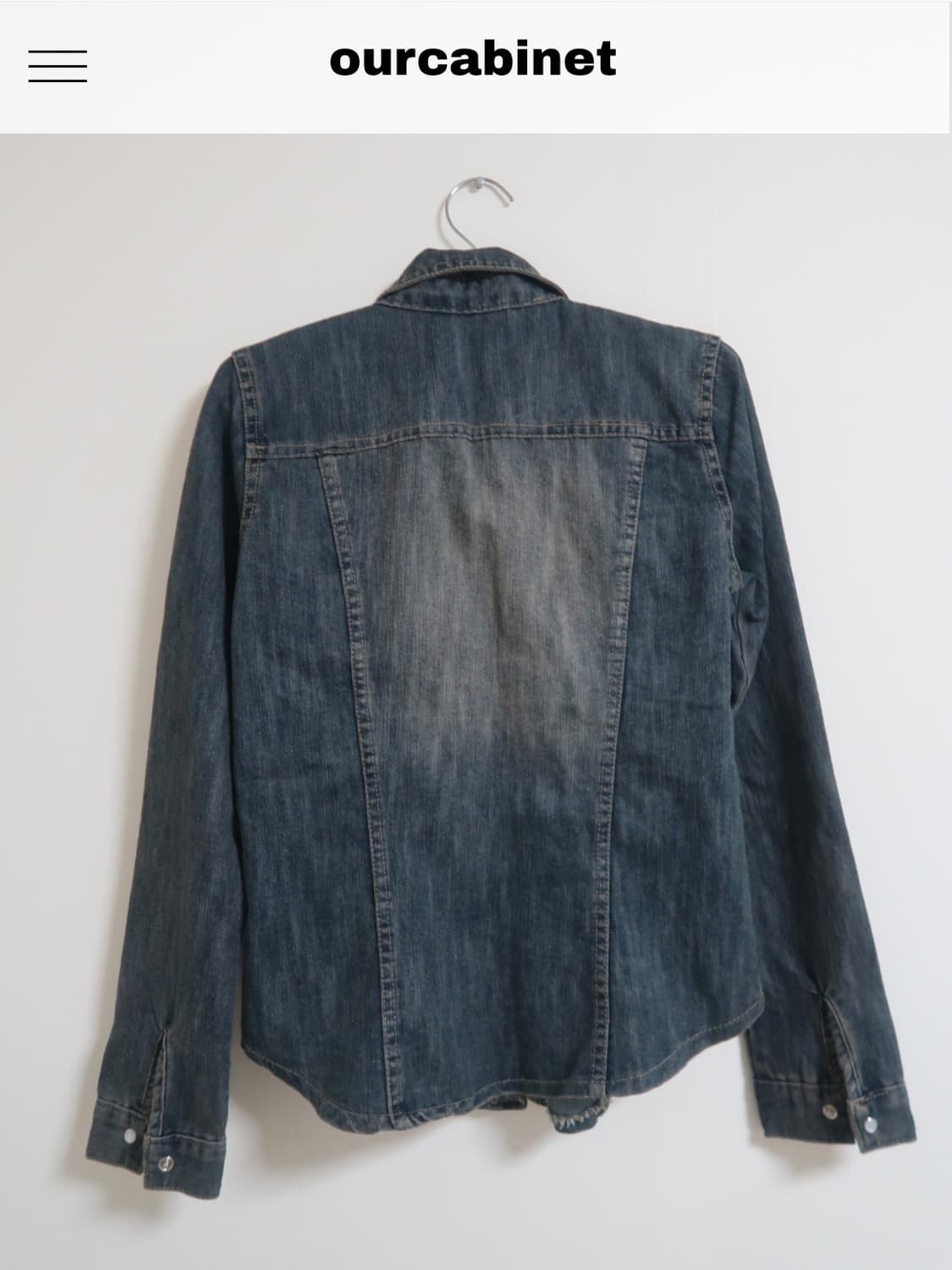 teen denim shirts 상품이미지2