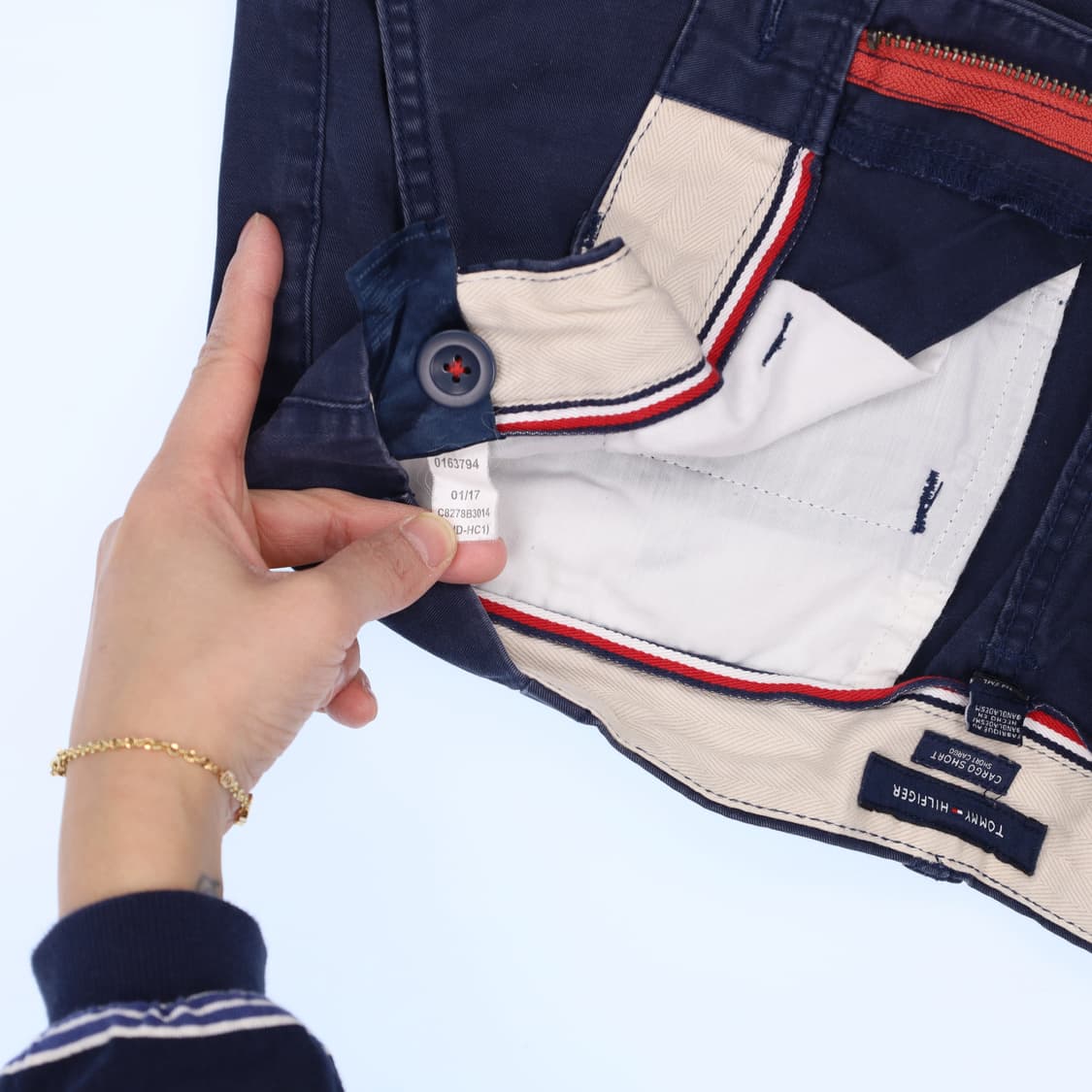 34 타미힐피거 카고 코튼반바지 0316H1 상품이미지5