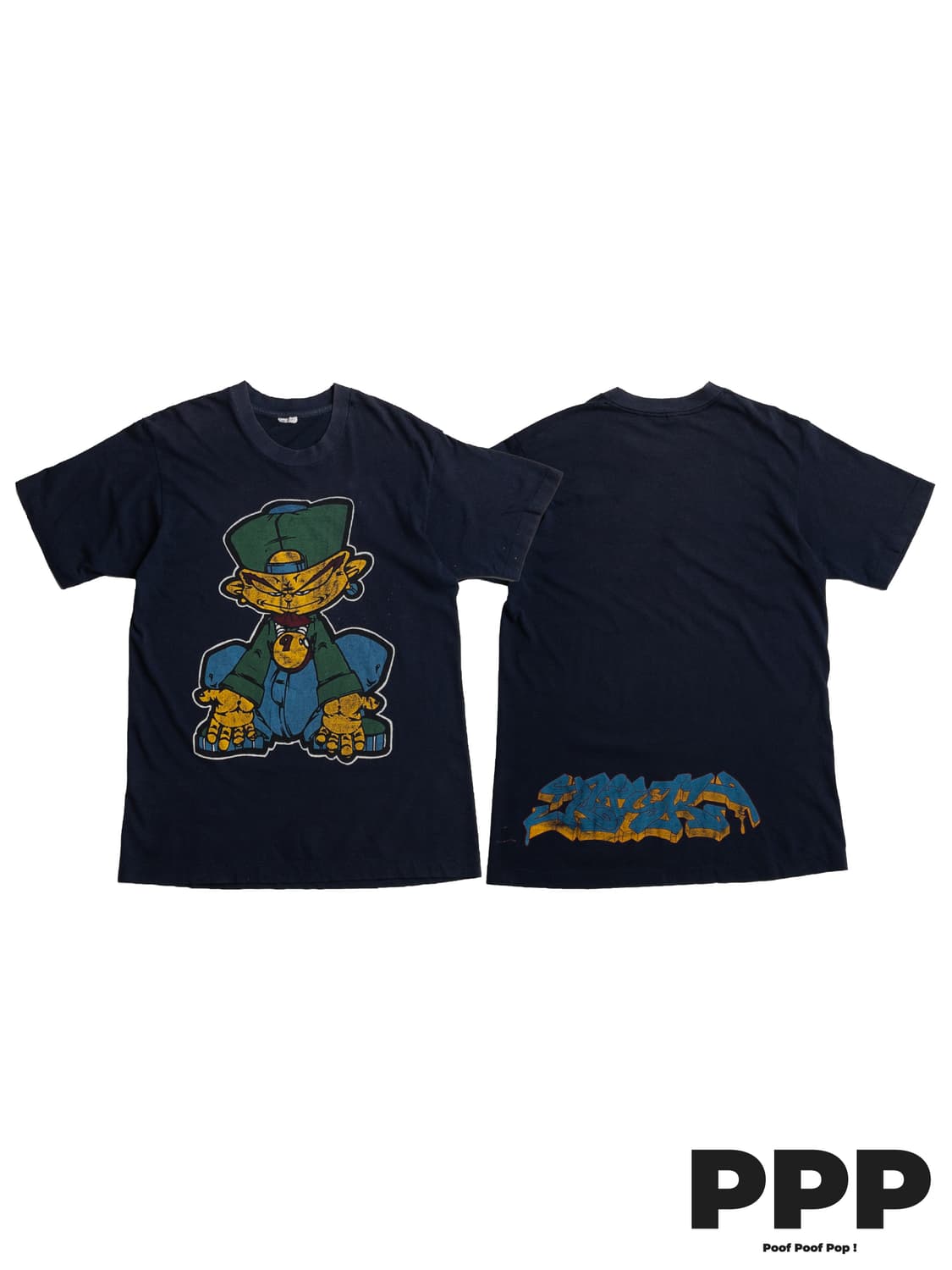 90's Skate Graffiti Character T-shirt 상품이미지1