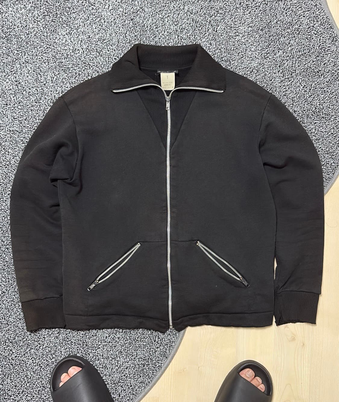 90s 아네스베 선페이딩 풀집업 자켓 상품이미지1