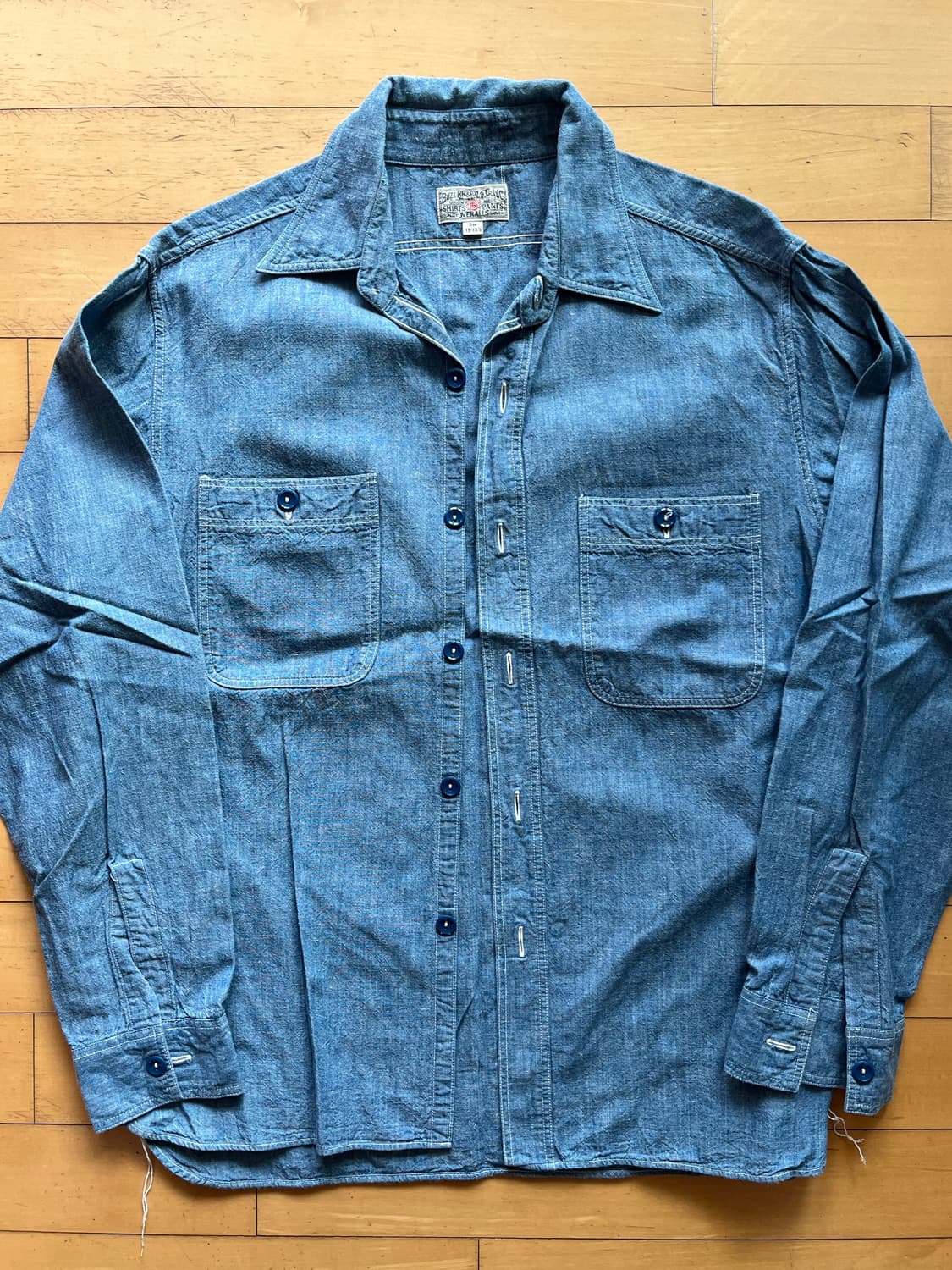 버즈릭슨 샴브레이 15-15 1/2 상품이미지1