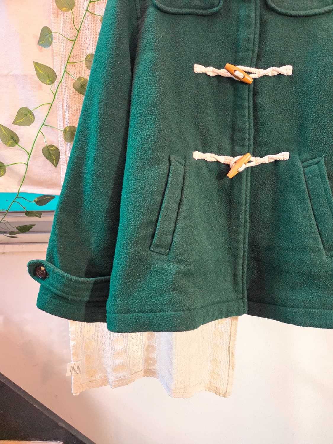 초록 떡볶이 코트 상품이미지3