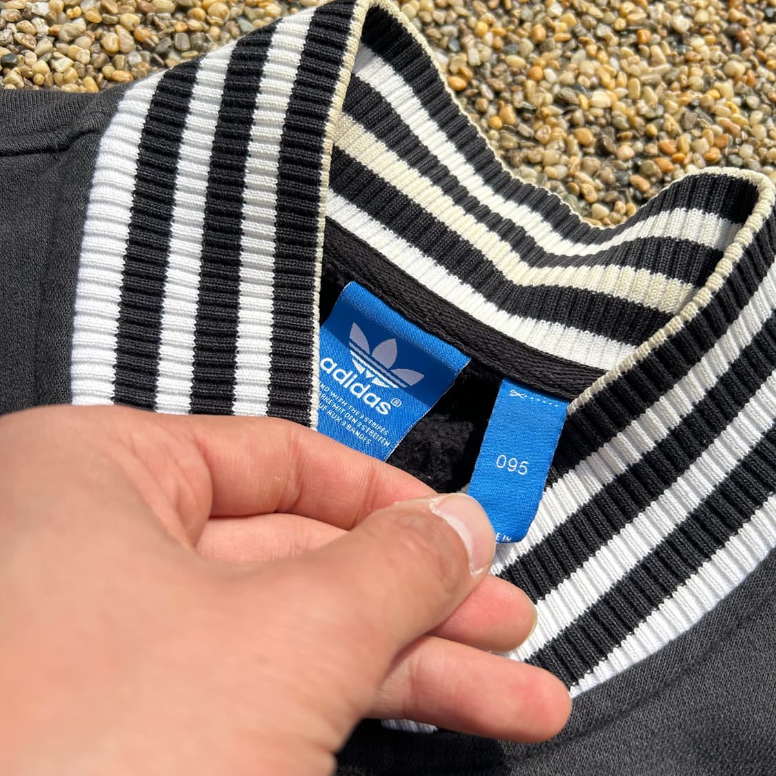 아디다스(ADIDAS)블랙 베이스볼 자켓 상품이미지4