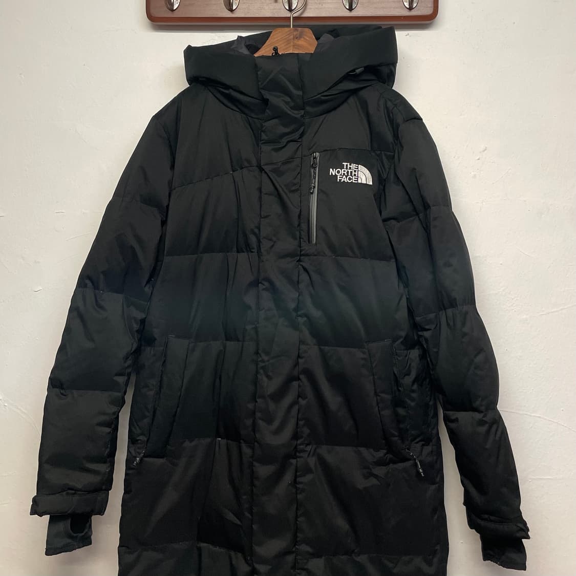 노스페이스 마운틴 에슬레틱 구스다운 롱 패딩 상품이미지1