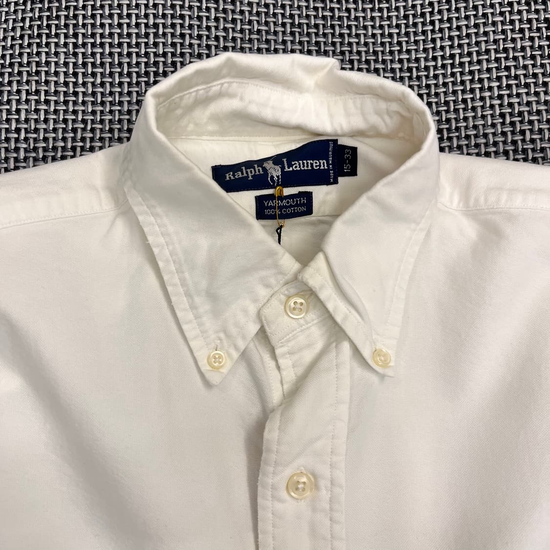 폴로 화이트 셔츠 (105) (OLD-8562) 상품이미지4