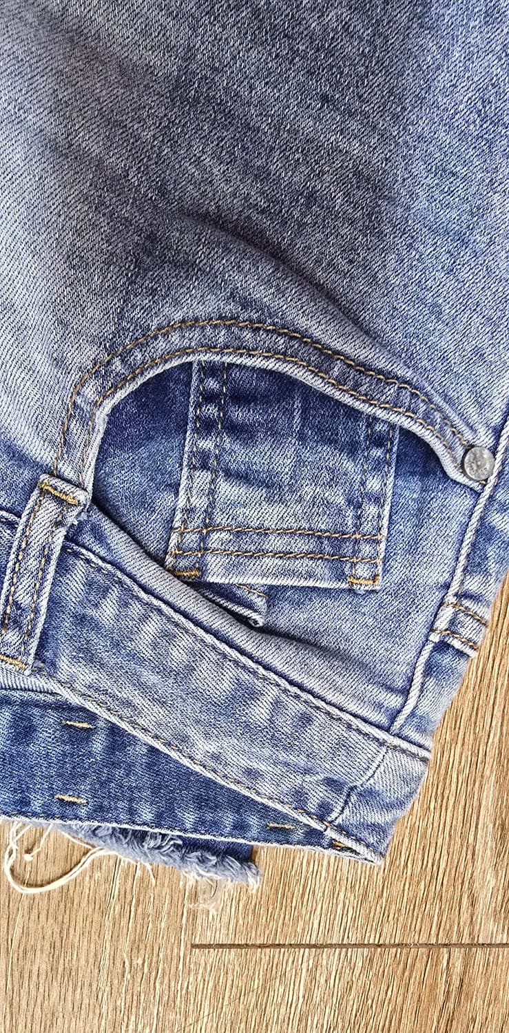 M) 써스데이아일랜드 데님 팬츠 / 워싱 컷팅 상품이미지5