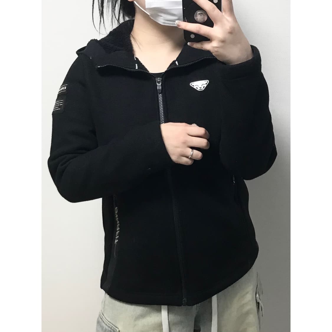 다이나핏 기모 후드집업 L 상품이미지1