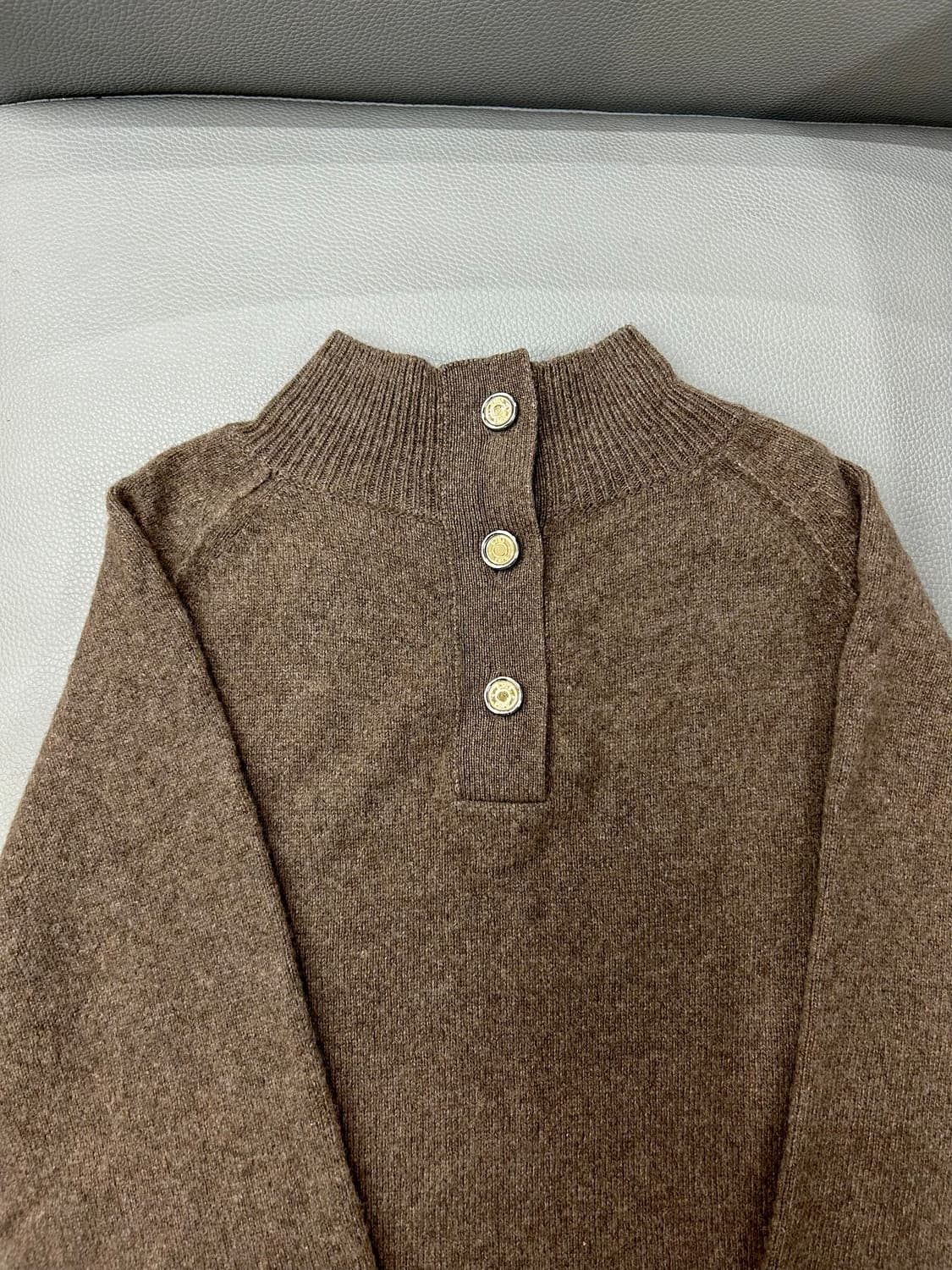 23FW 한섬 SJSJ 캐시미어 하프 터틀넥 니트(Free) 상품이미지6