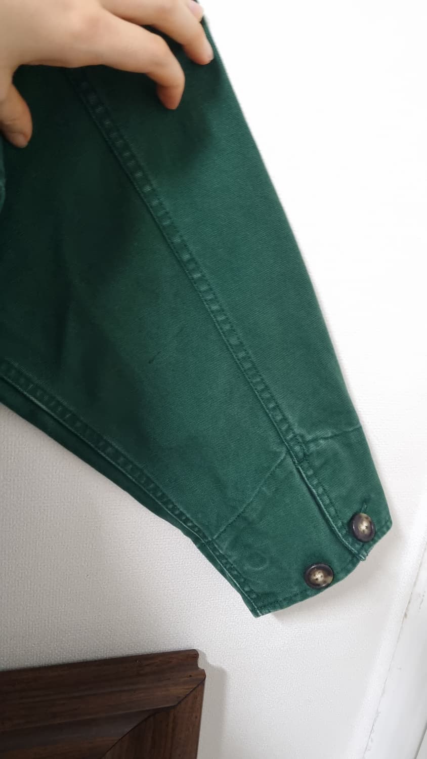 LAND'S END 90's 레더 카라 워크자켓  상품이미지7