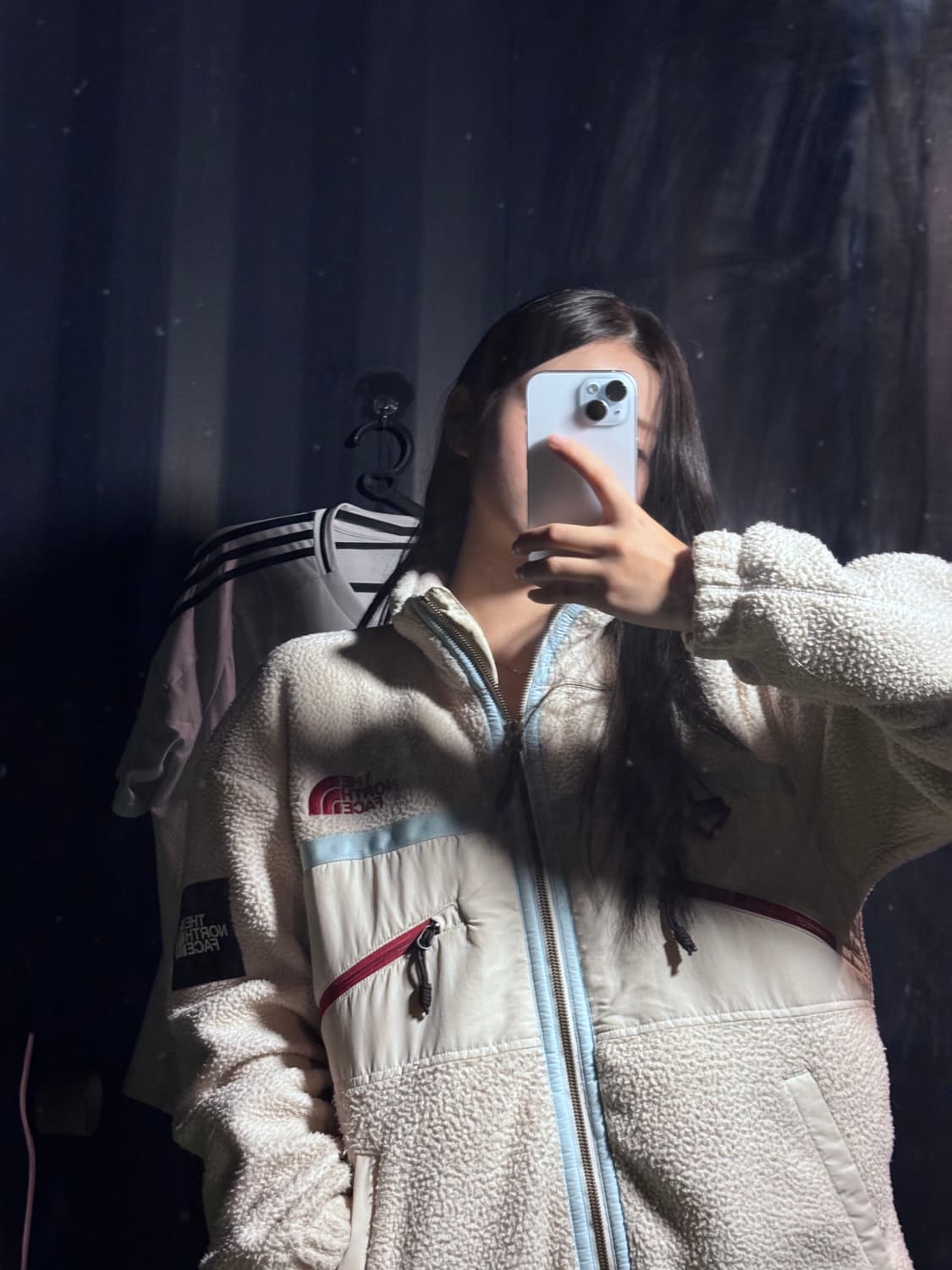 📍노스페이스 플리스 자켓 아이보리 M 상품이미지1