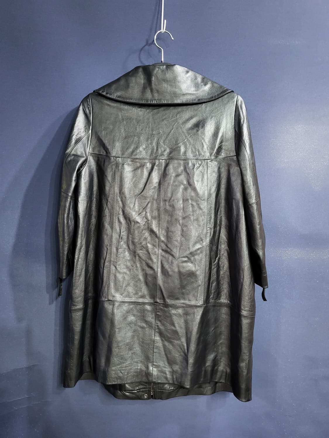 양가죽 하프 9부 자켓 상품이미지6