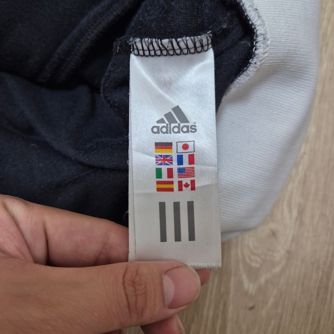 아디다스 벨루어 벨벳 빅로고 져지 상품이미지5