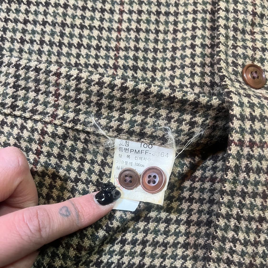 폴로 랄프로렌 하운드 체크 울 셔츠 상품이미지4