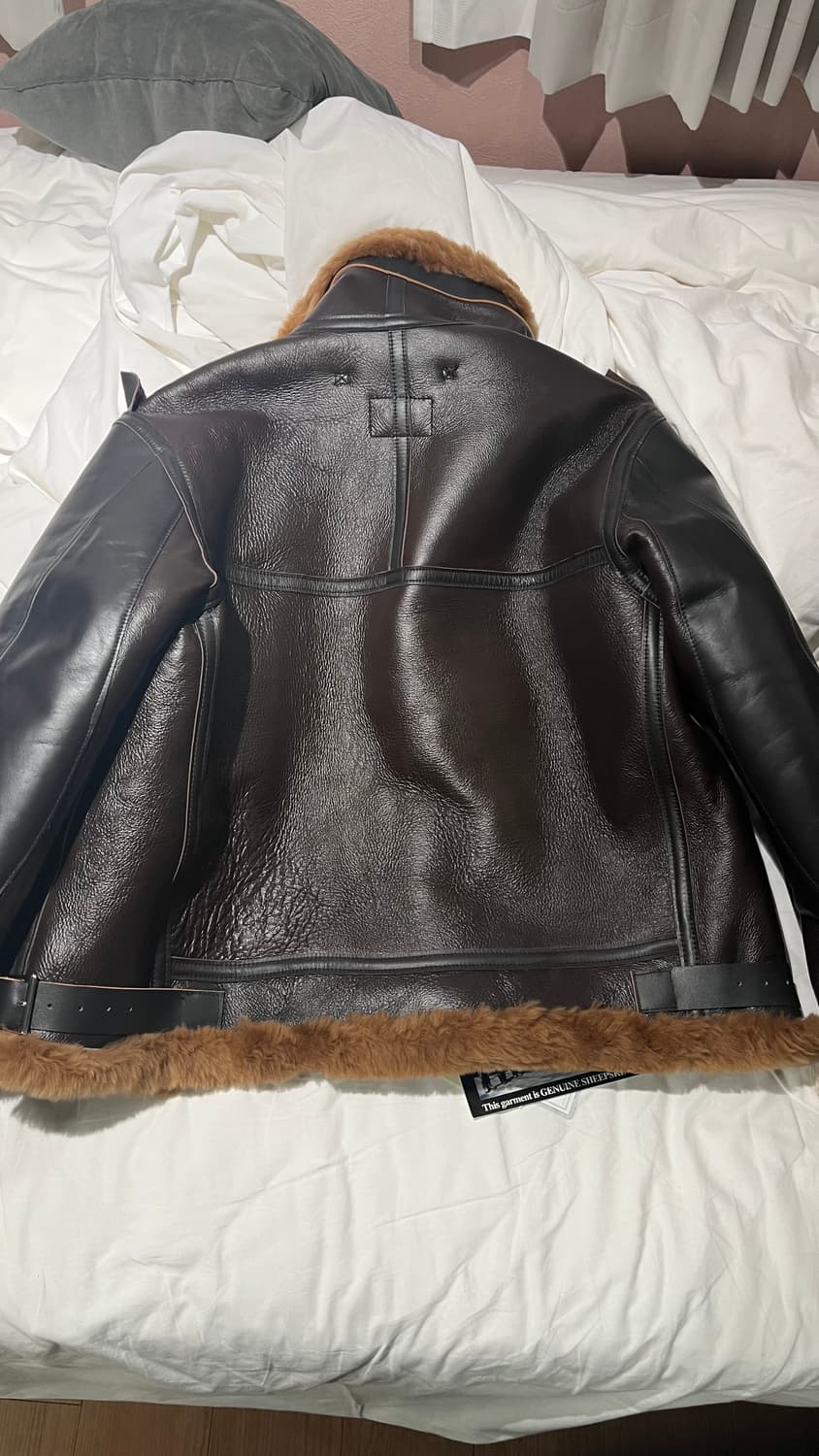 모건 멤피스 무스탕 자켓 38 나카타쇼텐 상품이미지3