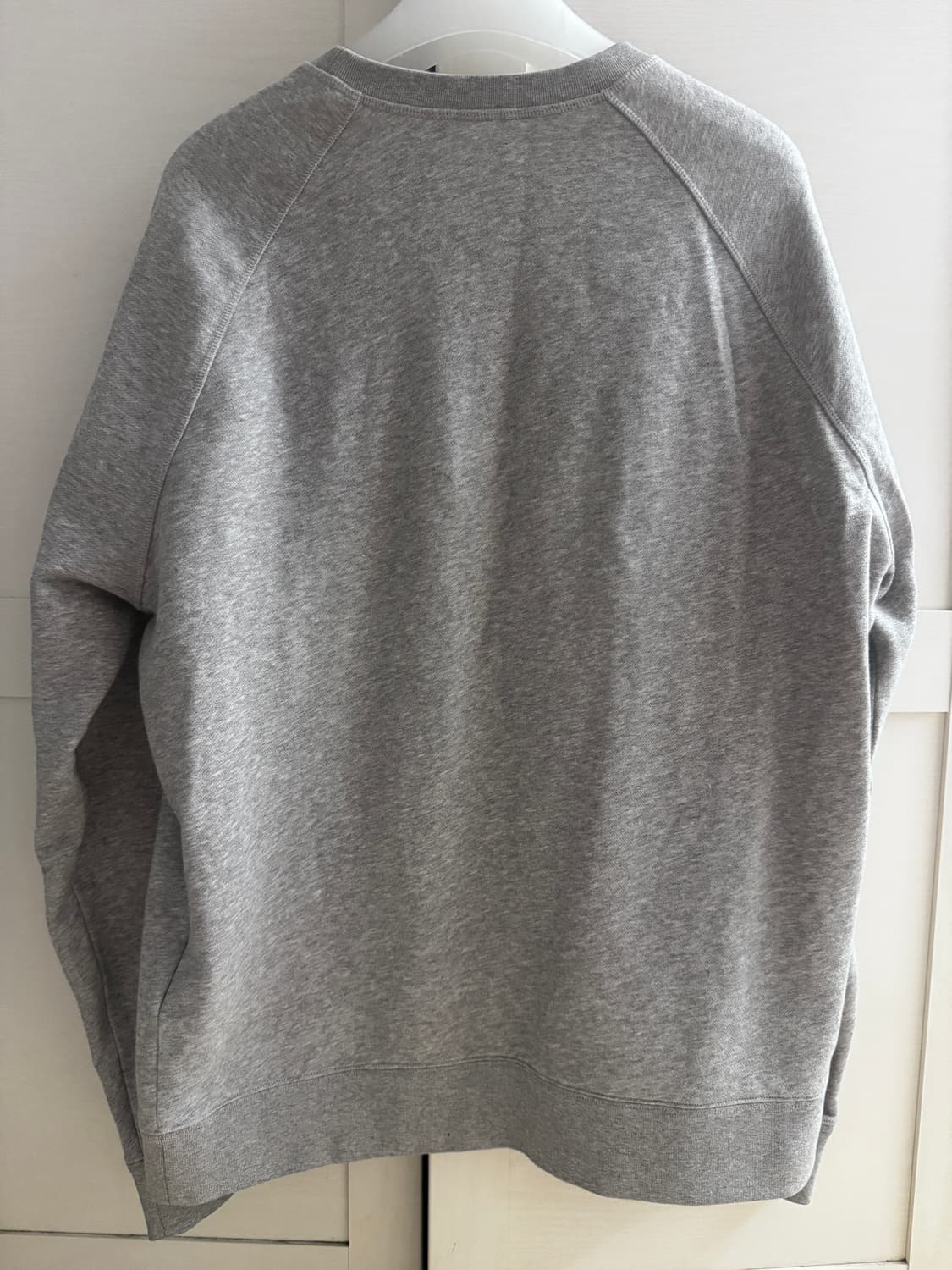 XXL) 몽클레어 맨투맨 멜란지 그레이 상품이미지2