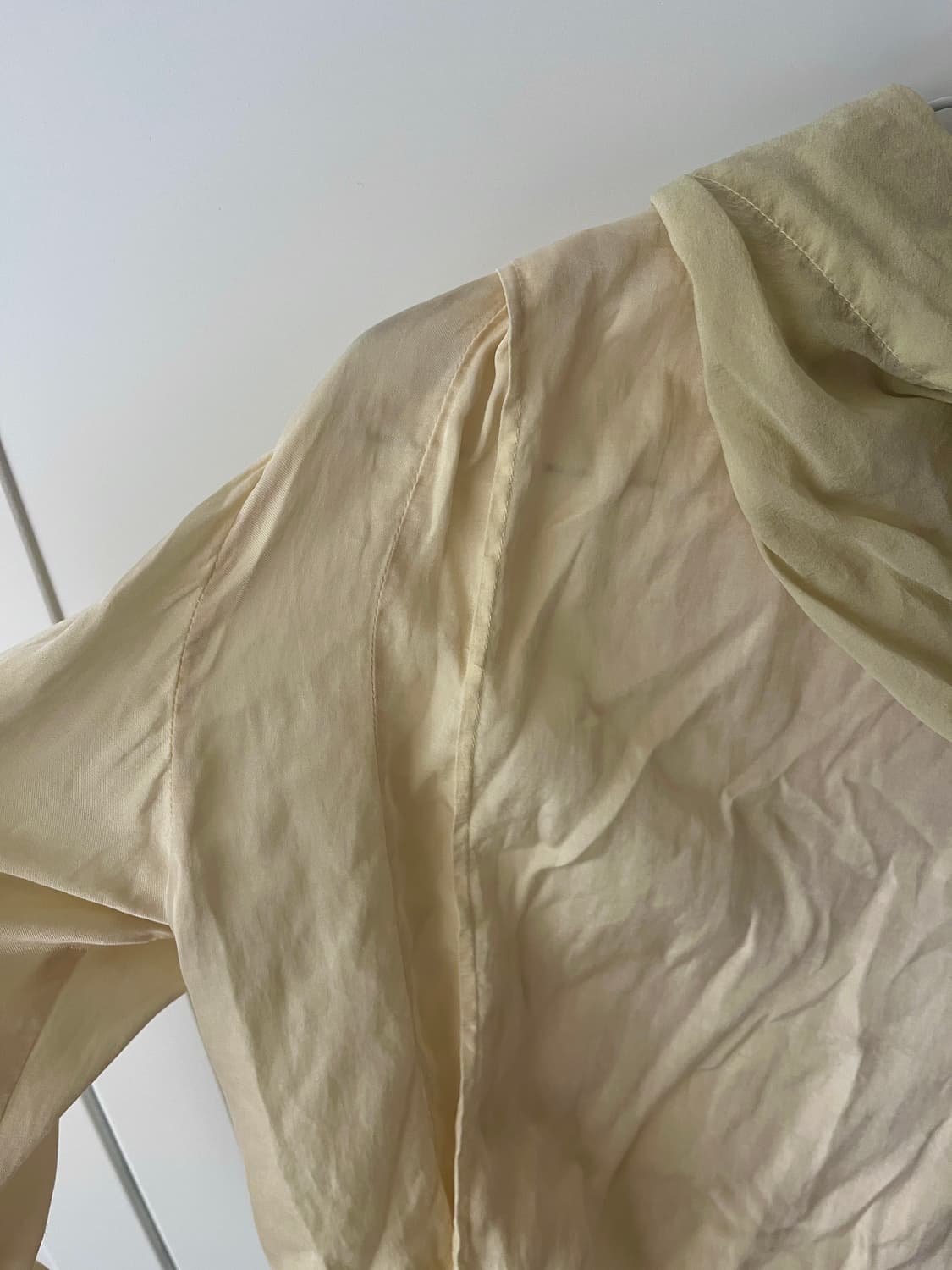 Kamishima Chinami Yellow silk jk 상품이미지4