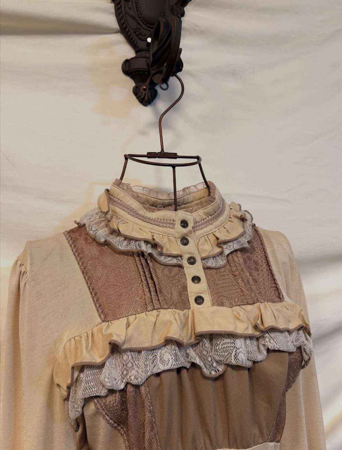 Ozz On Fairy Lace Detail Shirt 상품이미지2