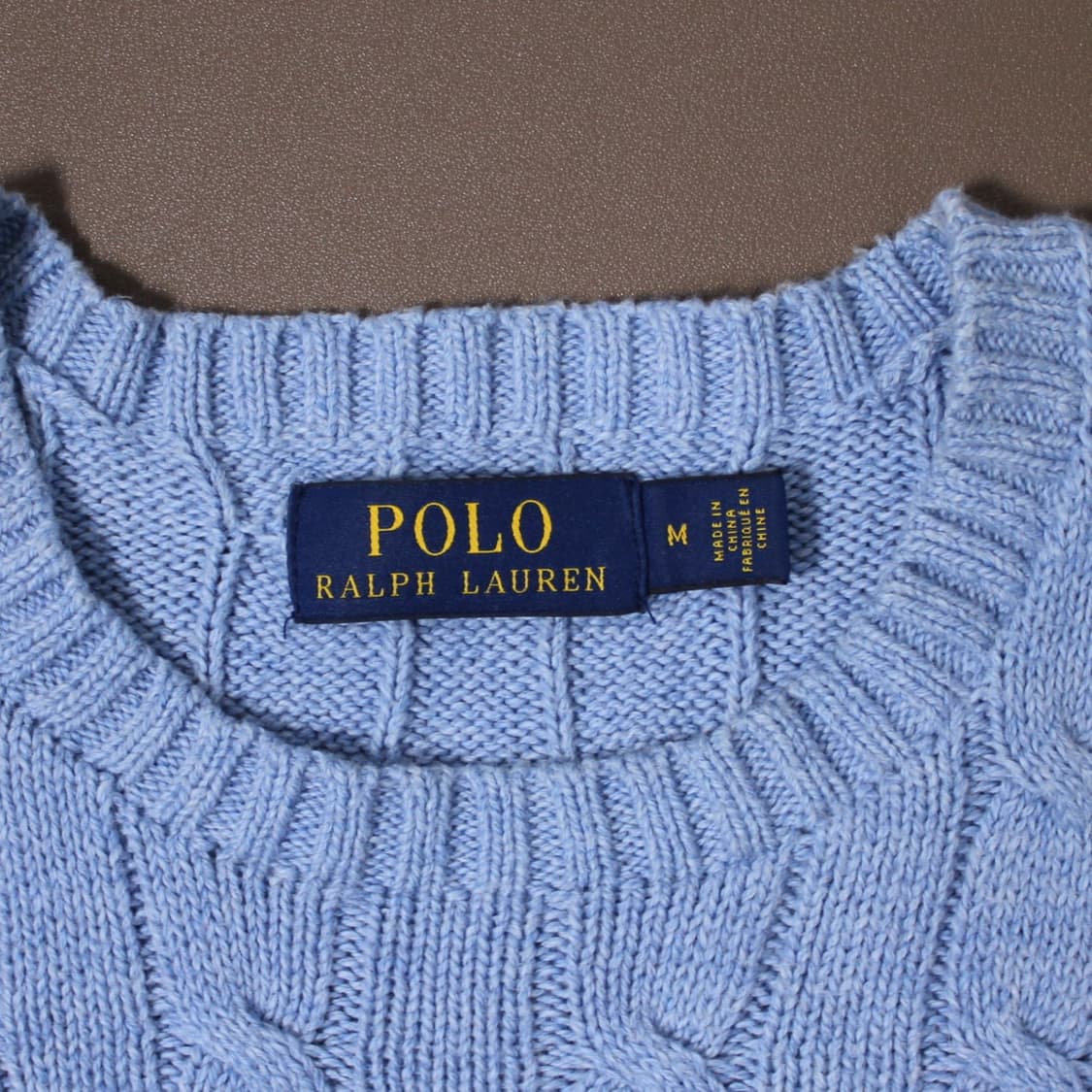 Polo 폴로 랄프로렌 케이블 라운드 니트 상품이미지3