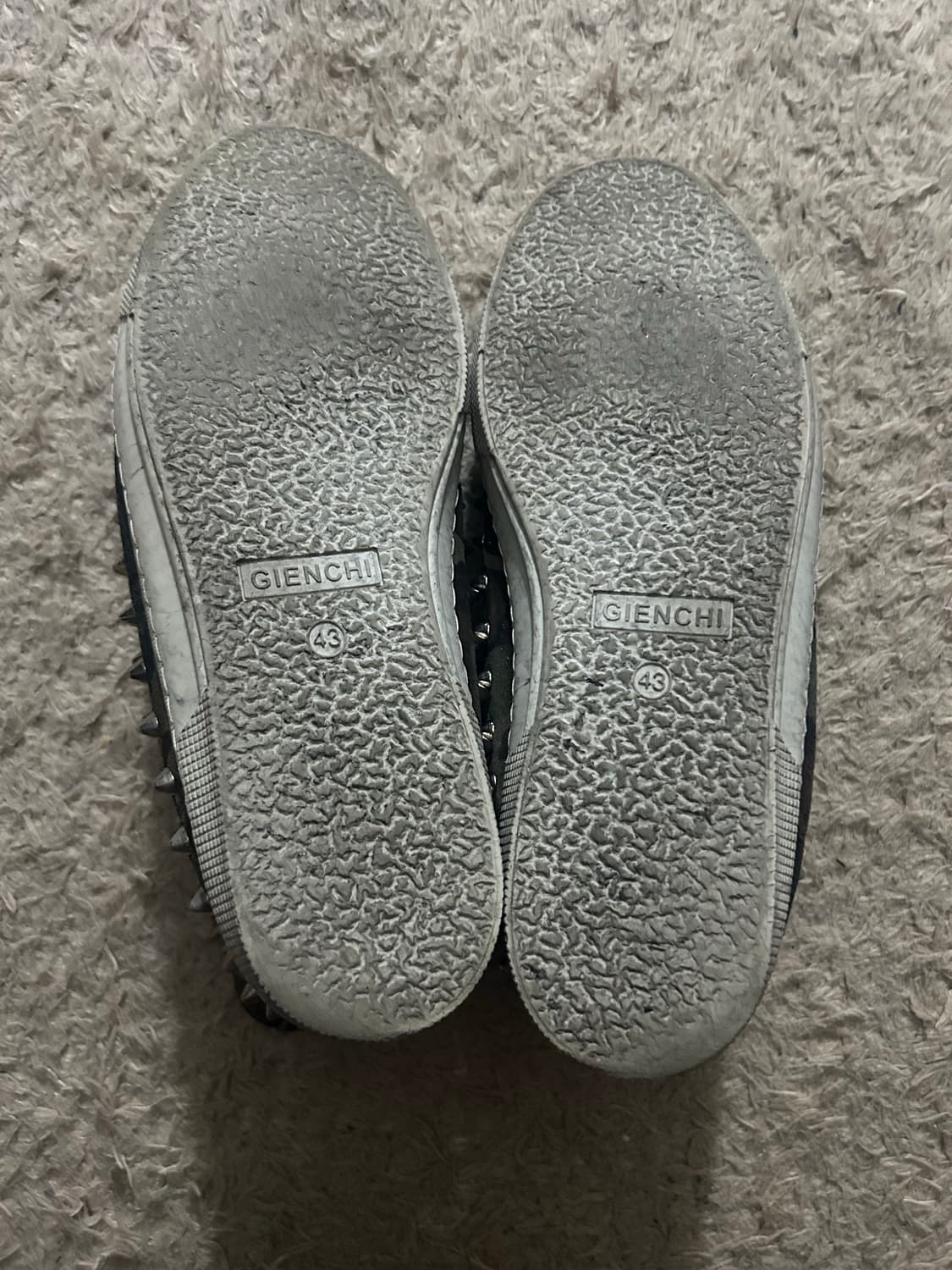 Gienchi 카모 스터드 스니커즈 상품이미지4