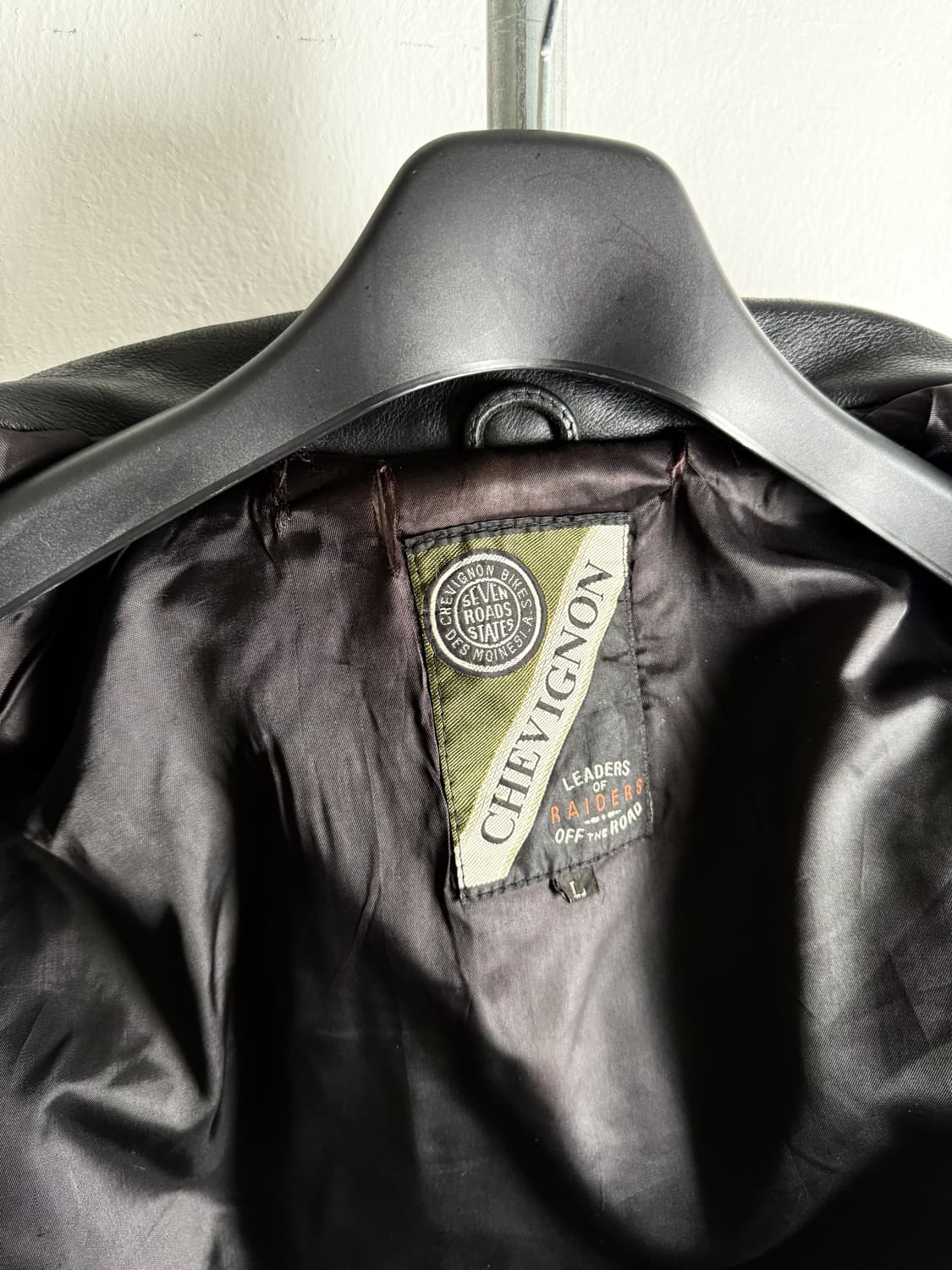 CHEVIGNON Cowhide Rider Jacket  상품이미지9