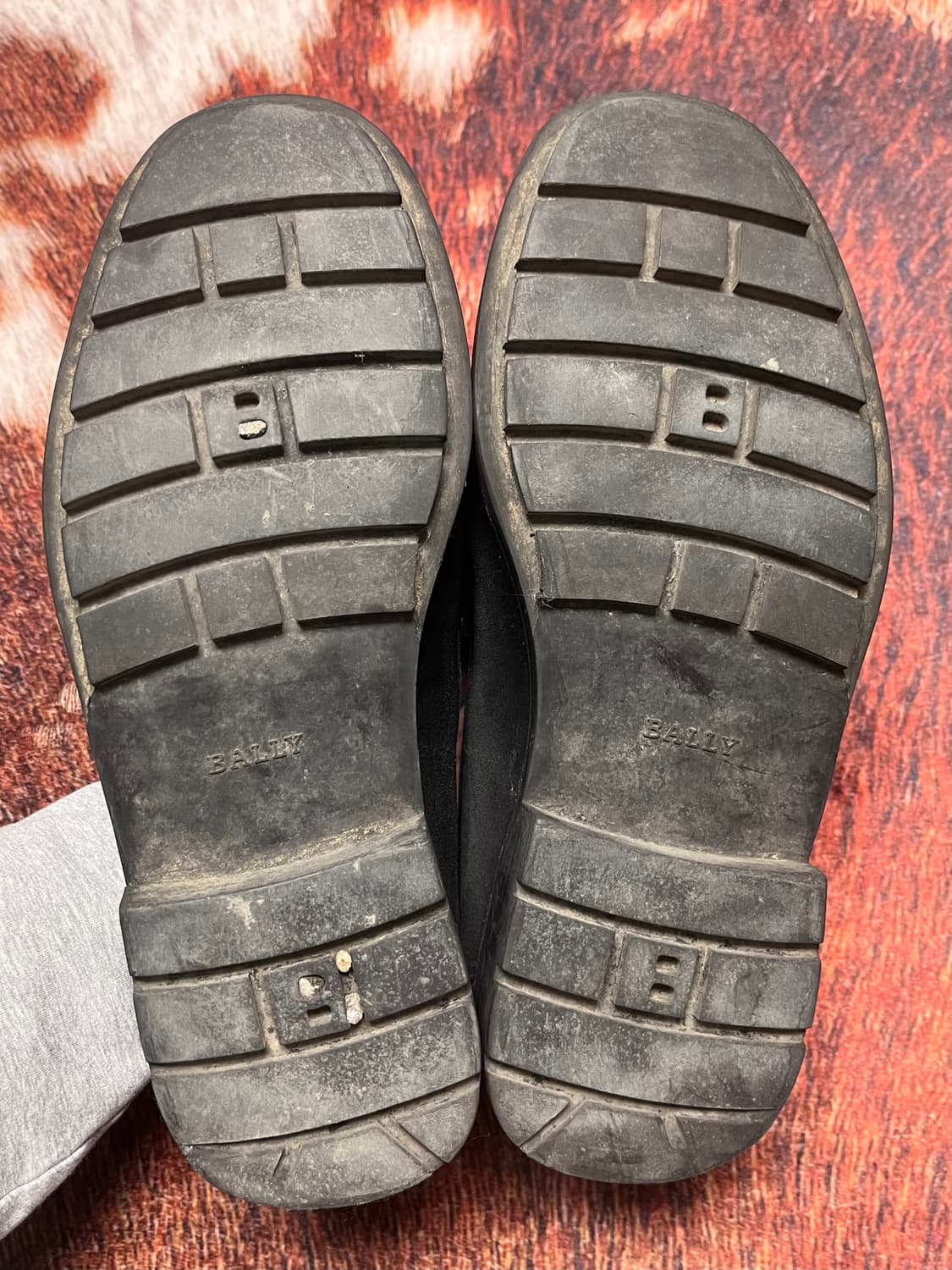 [7] 발리 SPIEZ 스웨이드 블랙 페니로퍼 상품이미지6