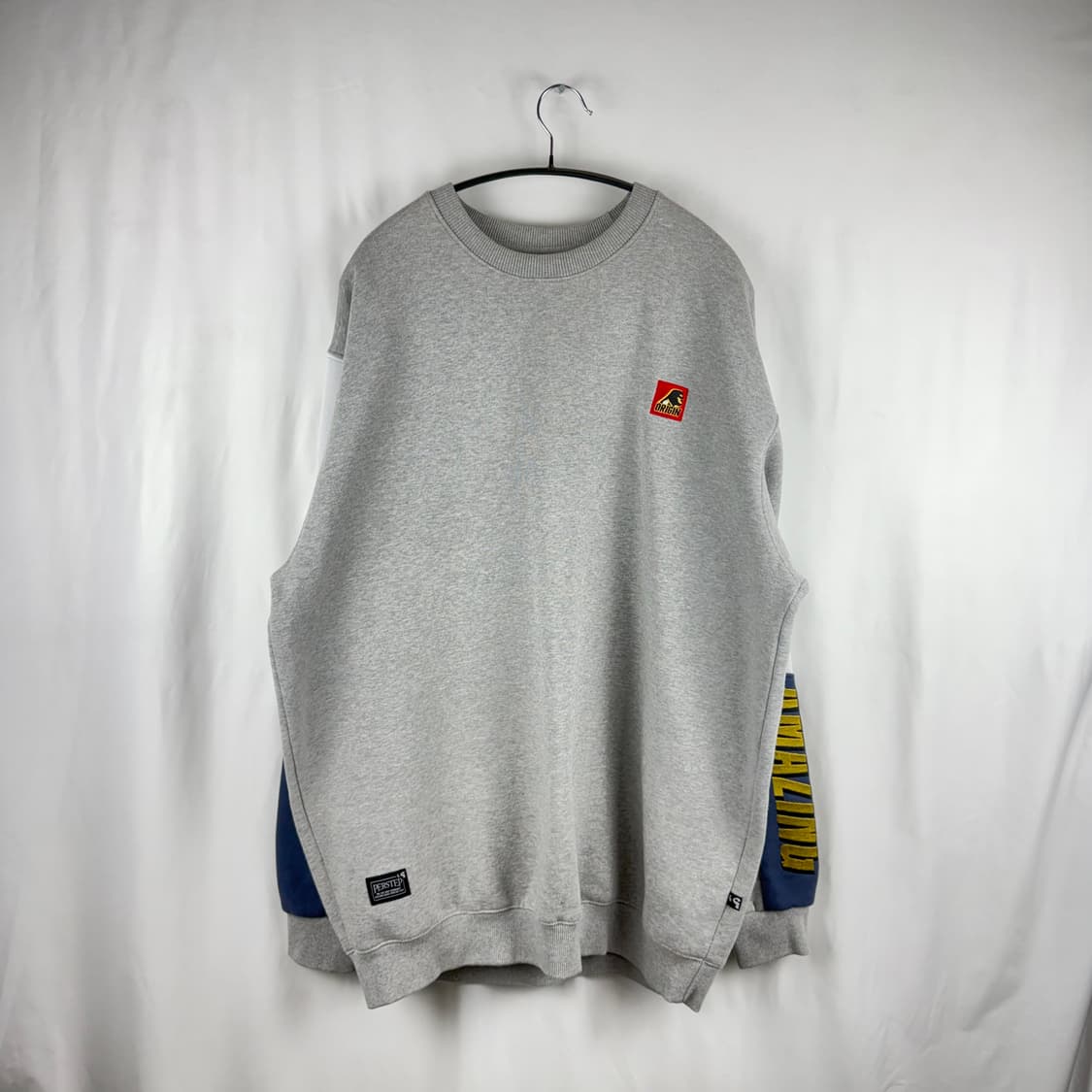 2XL) 퍼스텝 트라이브 맨투맨 그레이 상품이미지2